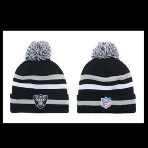 Men's Las Vegas Raiders '47 Black State Line Cuffed
Knit Hat with Pom